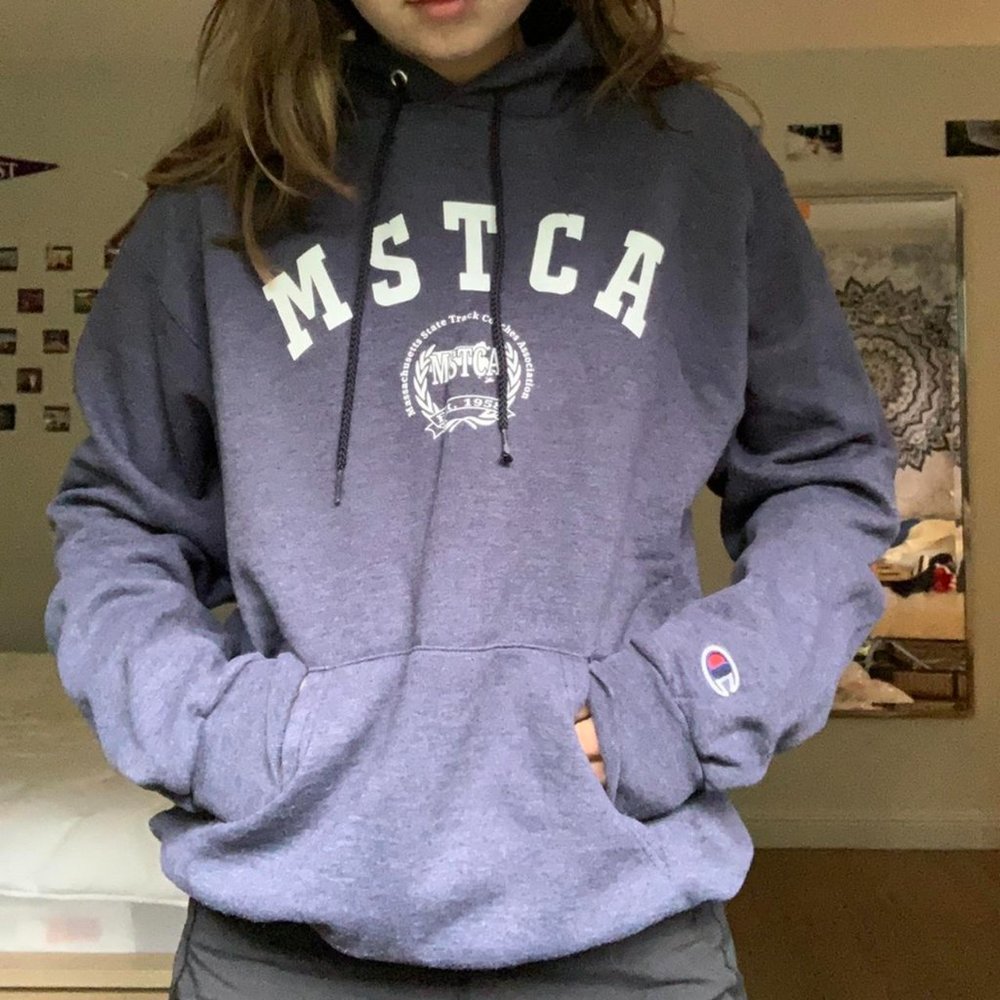 grey Champion hoodie